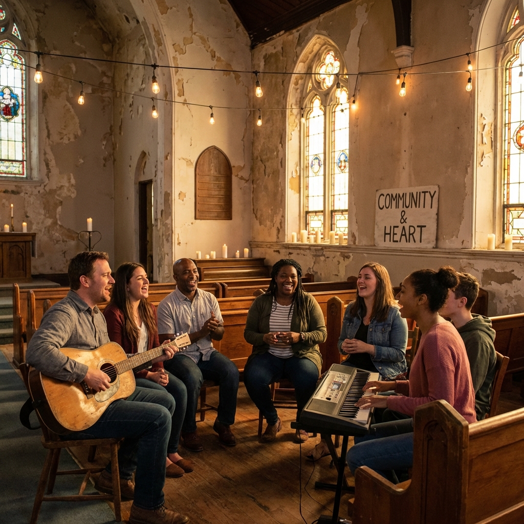 Worship team practice