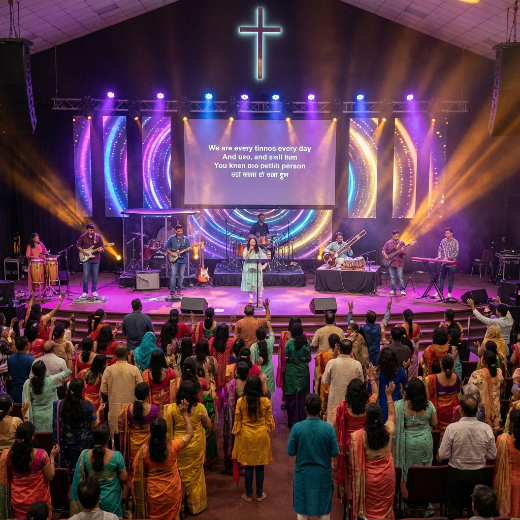 Indian worship concert